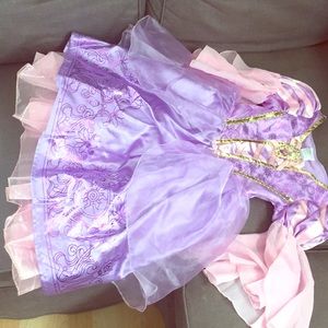 Rapunzel toddler dress